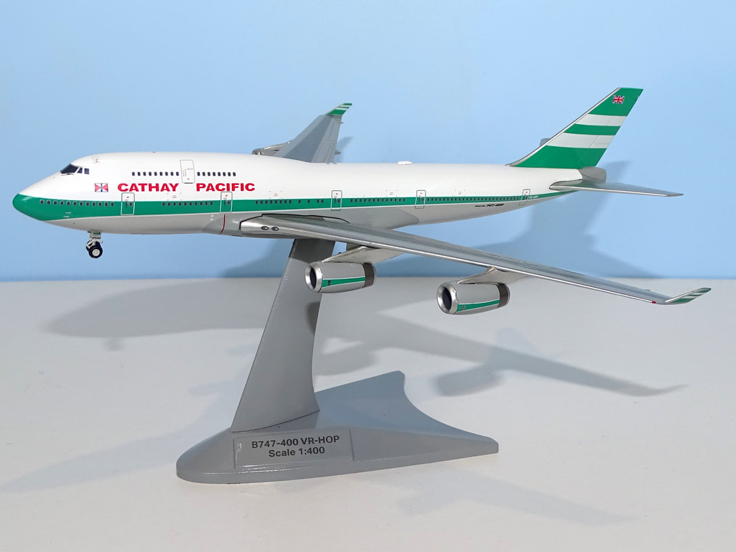 Cathay Pacific | Boeing 747-467 | VR-HOP | Herpa Models 