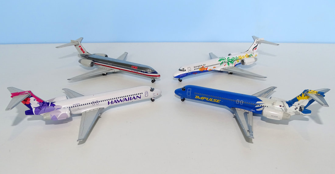 Boeing 717 1:400 Scale Mould Review - YESTERDAY'S AIRLINES