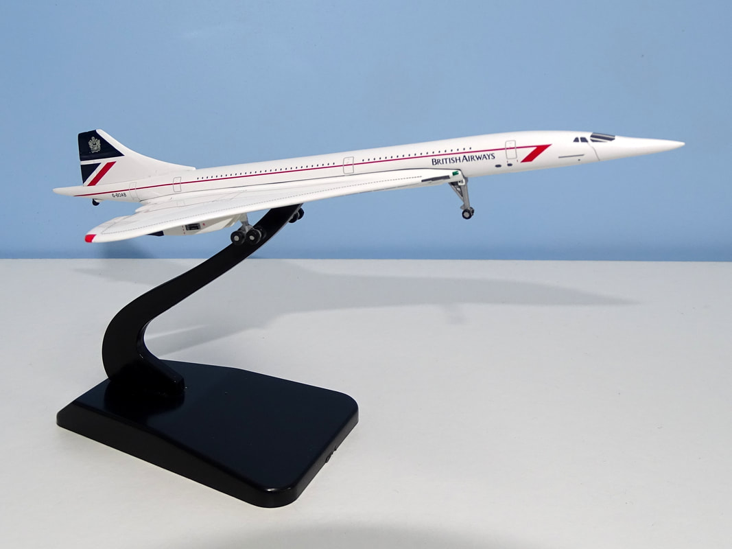 Landor Concordes in 400 Scale - YESTERDAY'S AIRLINES
