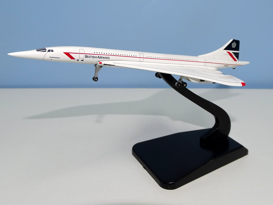 Landor Concordes in 400 Scale - YESTERDAY'S AIRLINES