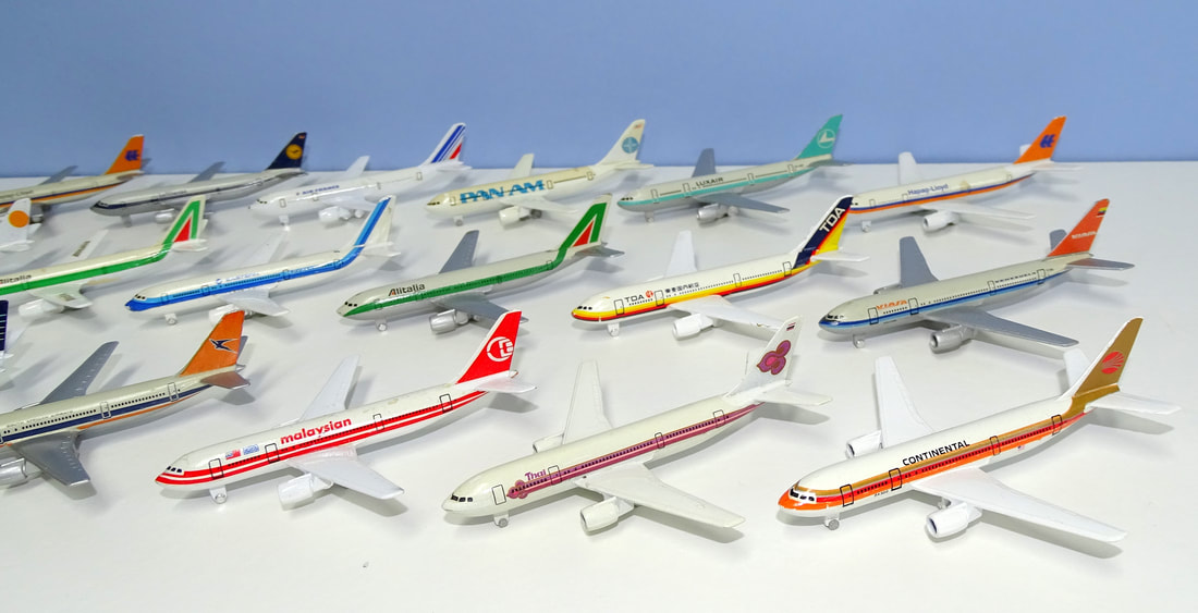 Airbus A300 Schabak 1:600 Scale Moulds - YESTERDAY'S AIRLINES