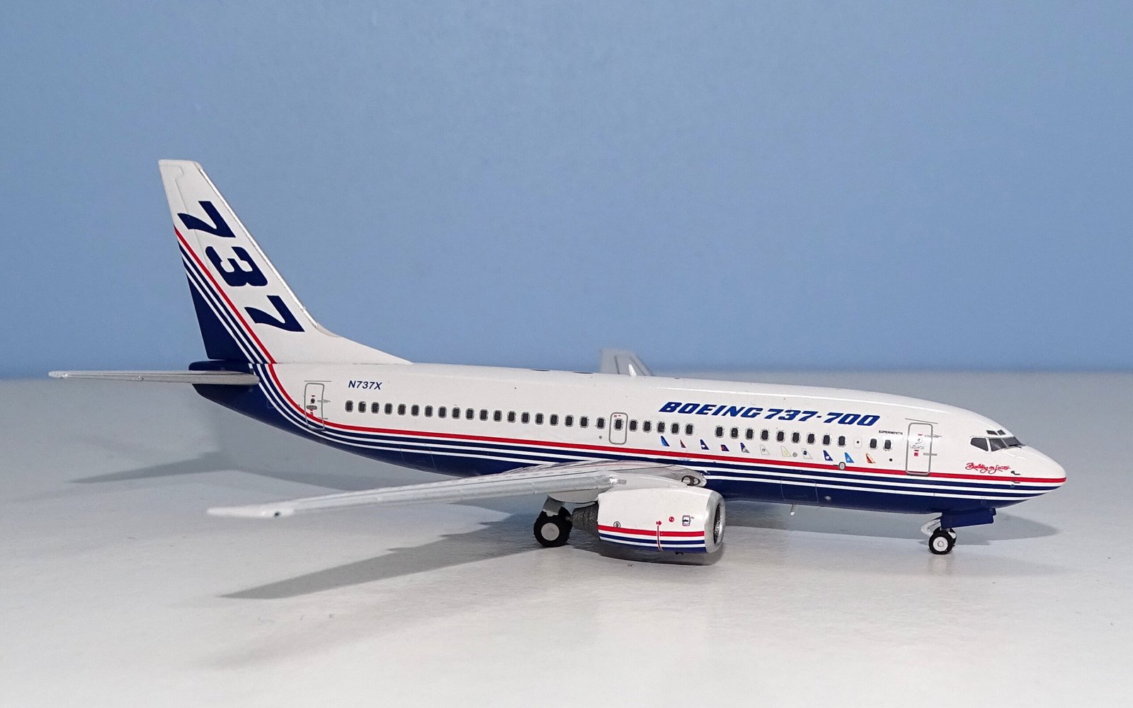 Boeing House Clrs | Boeing 737-7H4 | N737X | Panda Models