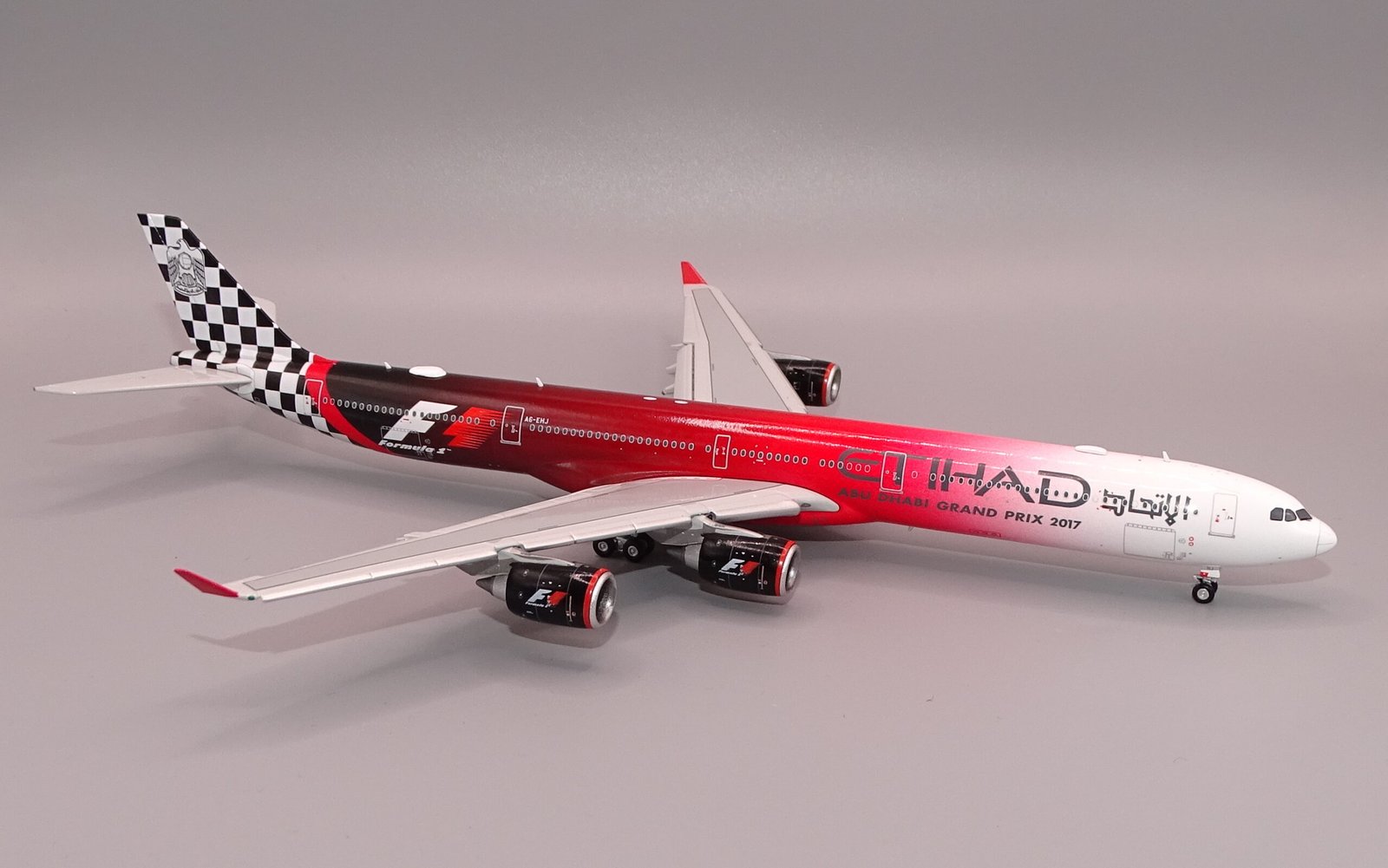 Etihad Airways | Airbus A340-642 | A6-EHJ | Abu Dhabi Grand Prix