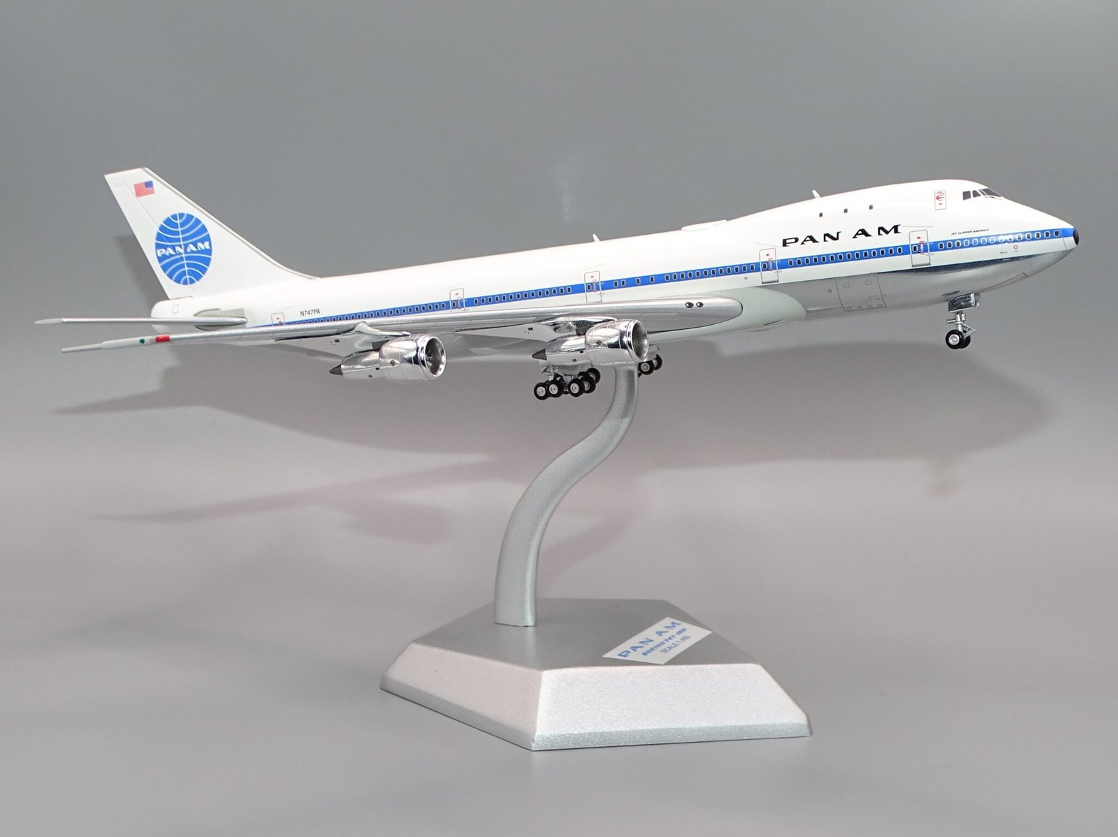 Am Models Pan Am | Boeing 747-121 | N747PA ‘Jet Clipper America’ | HX Models