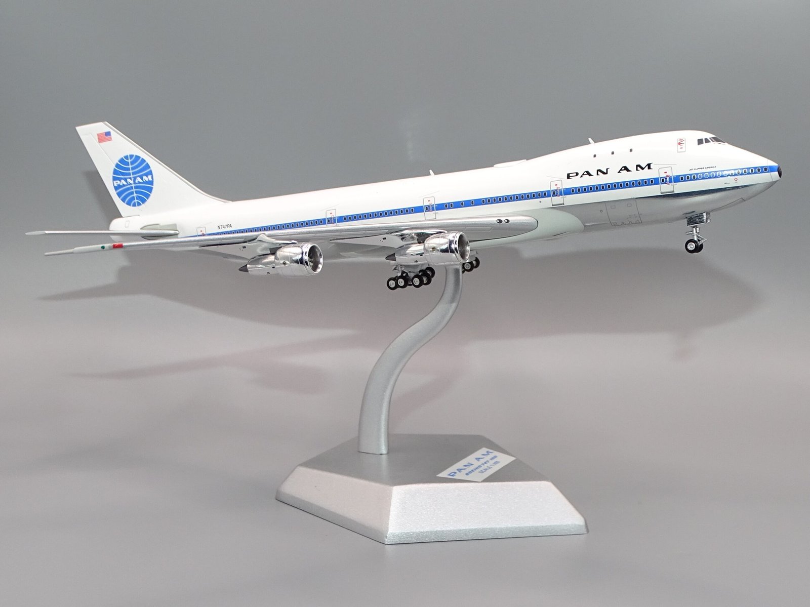 Pan Am | Boeing 747-121 | N747PA 'Jet Clipper America' | HX Models