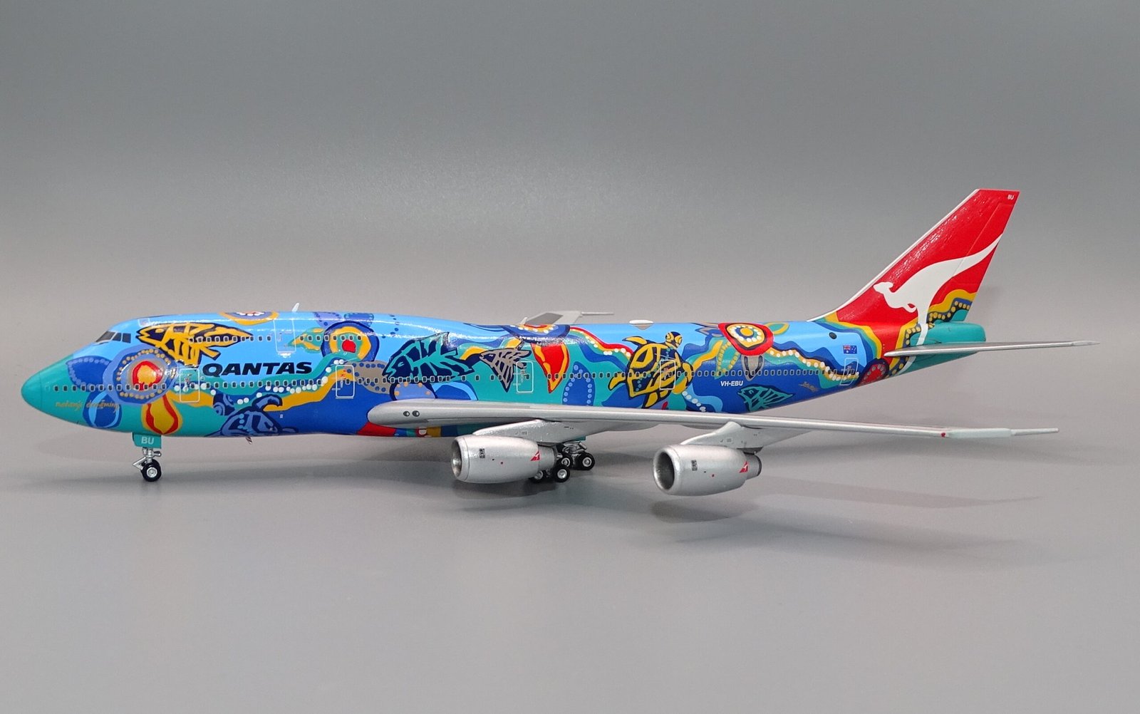Qantas | Boeing 747-338 | VH-EBU Nalanji Dreaming | HX Models