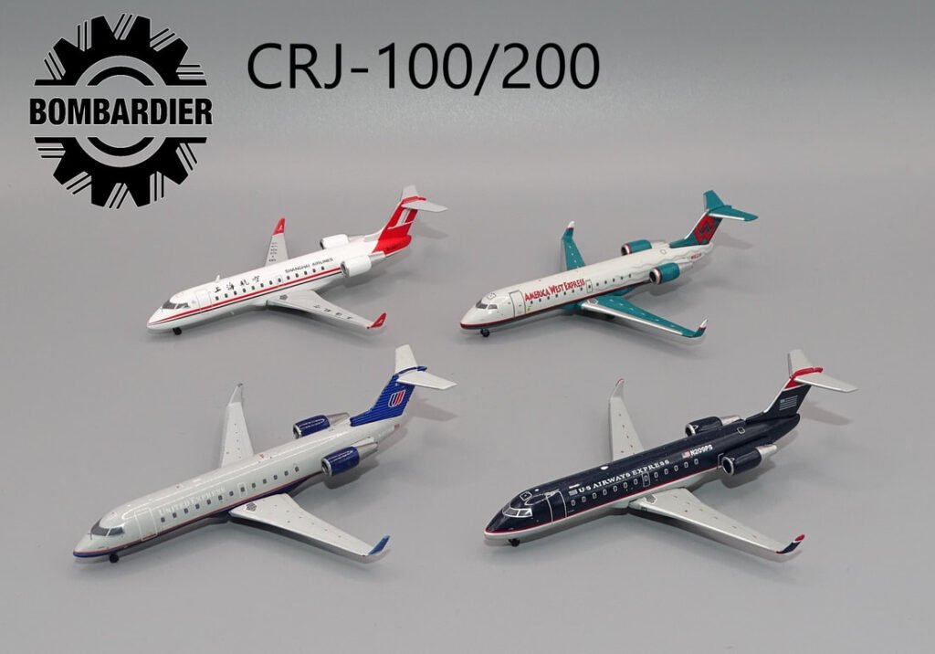 Bombardier CRJ​ Moulds in 1:400 Scale - YESTERDAY'S AIRLINES