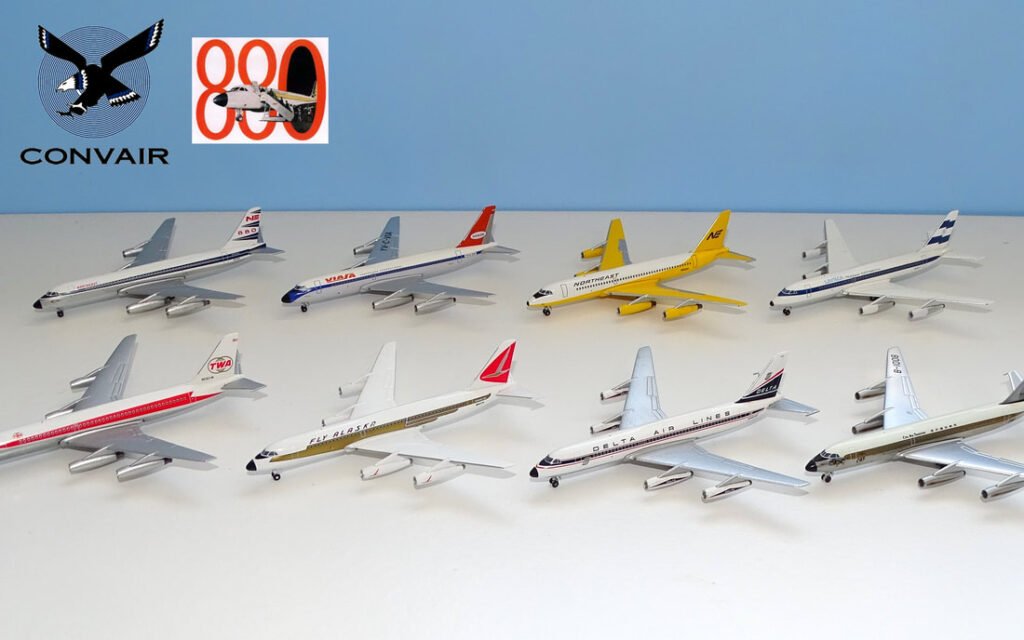 NORTHEAST CONVAIR CV-880/CV-990 GSEセット Convair 880/990 Moulds in 1:400 Scale - YESTERDAY'S AIRLINES
