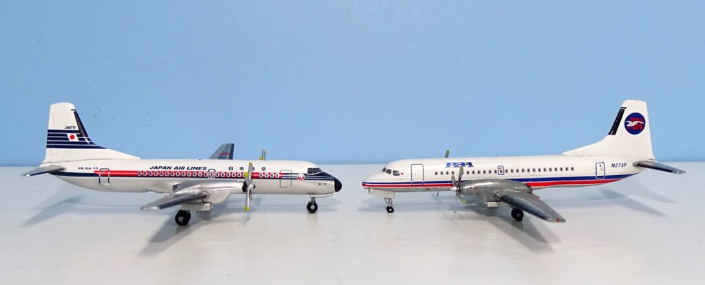 YS-11A　Scale1：200　YS2115　YS21138　YS21144 The NAMC YS-11 in 400 Scale - YESTERDAY'S AIRLINES