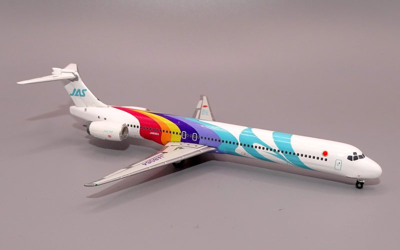 Fly The Rainbow: Japan Air System's Kurosawa MD-90s - YESTERDAY'S