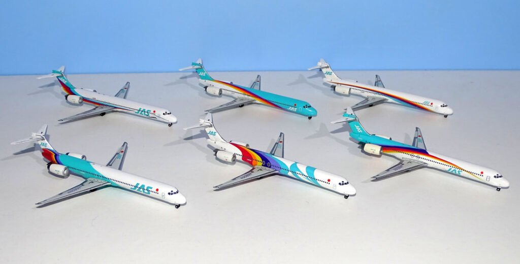 Fly The Rainbow: Japan Air System's Kurosawa MD-90s - YESTERDAY'S