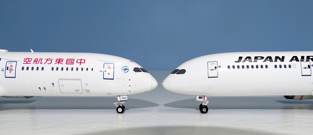 Jet Hut Model Boeing 787-9 in 1:400 Scale by Jet Hut - YESTERDAY'S AIRLINES