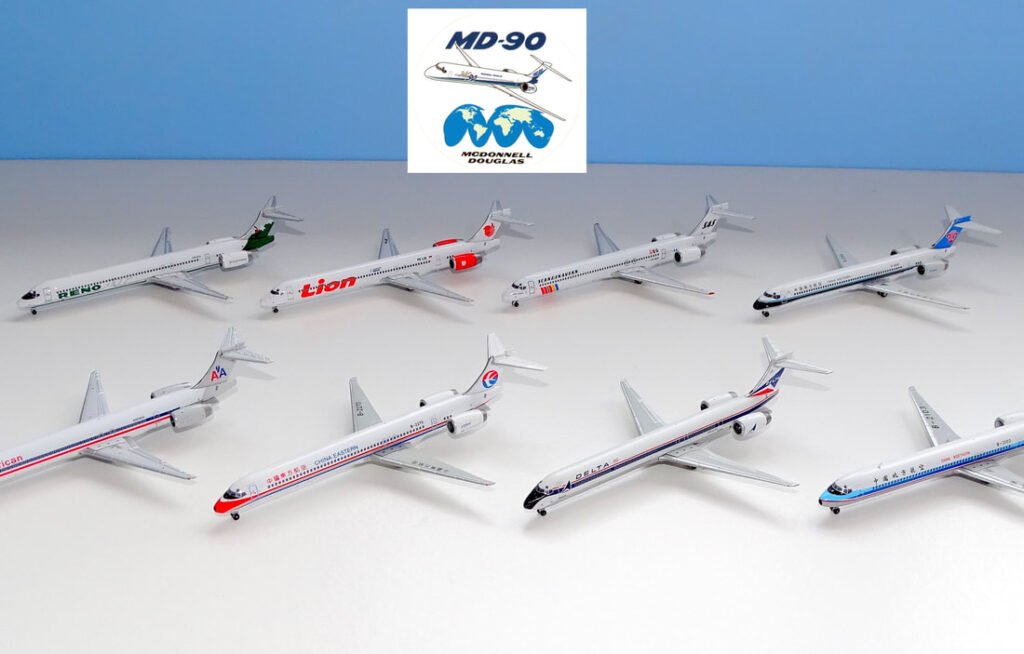 McDonnell Douglas MD-90 in 1:400 Scale - YESTERDAY'S AIRLINES