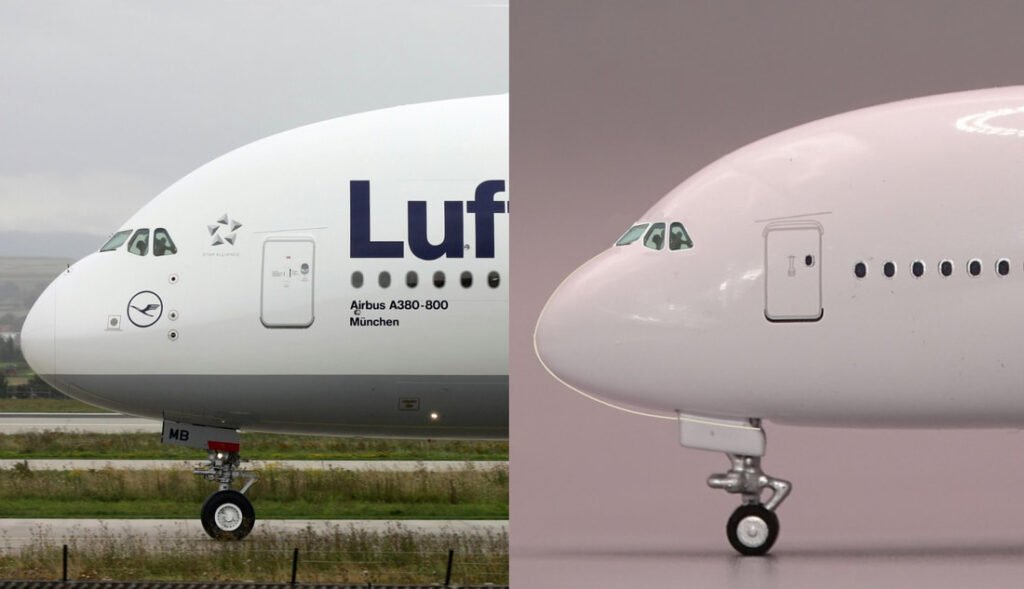 Airbus A380 1:400 Scale New Mould Sample - YESTERDAY'S AIRLINES