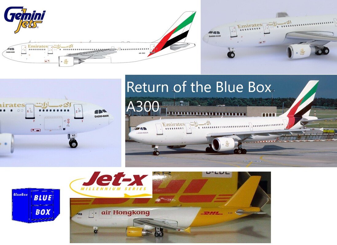 Return of the Blue Box / Jet-X A300 - YESTERDAY'S AIRLINES