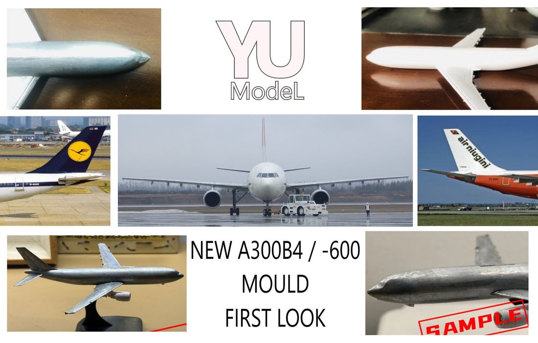 Airbus A300 in 1:400 Scale by Yu ModeLs - YESTERDAY'S AIRLINES