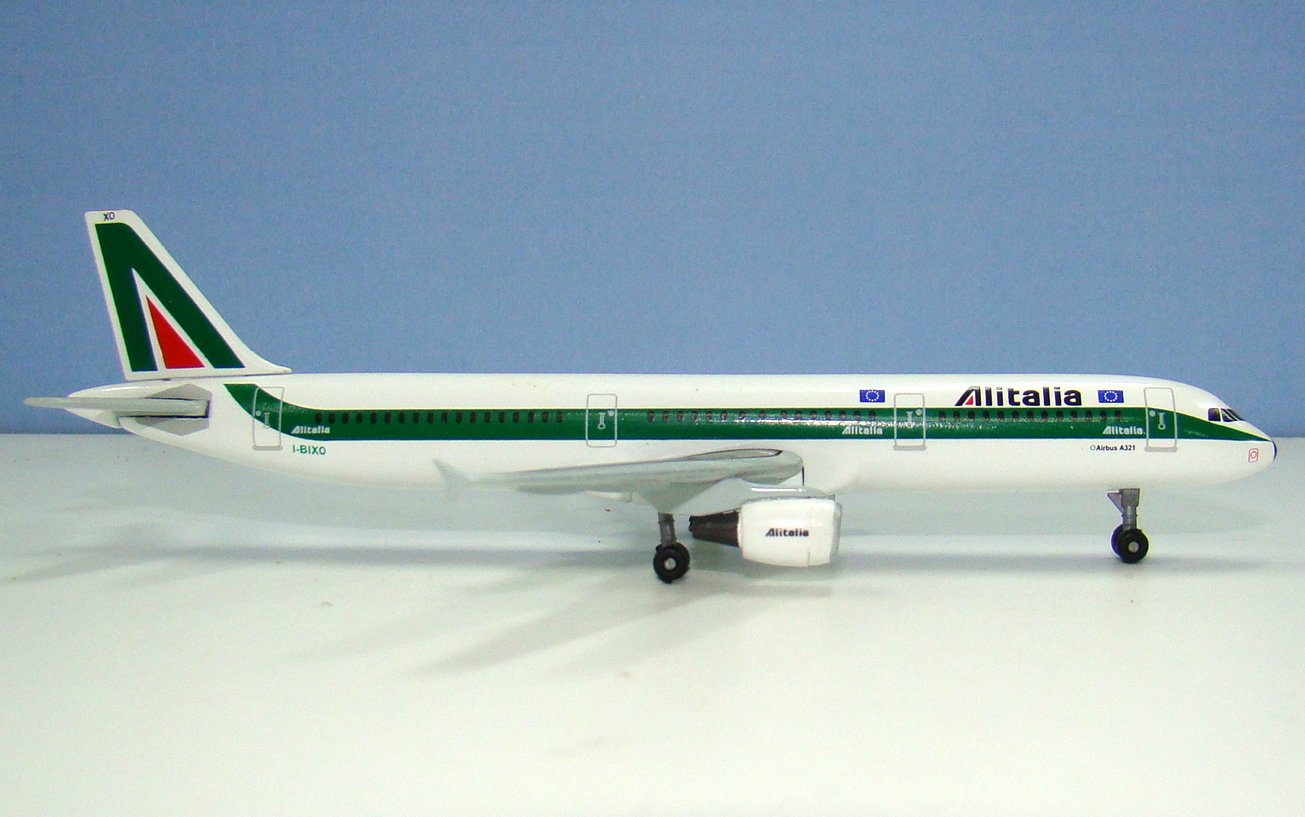 Alitalia Airbus A321 I-BIXO Dragon Wings 1:400 Scale