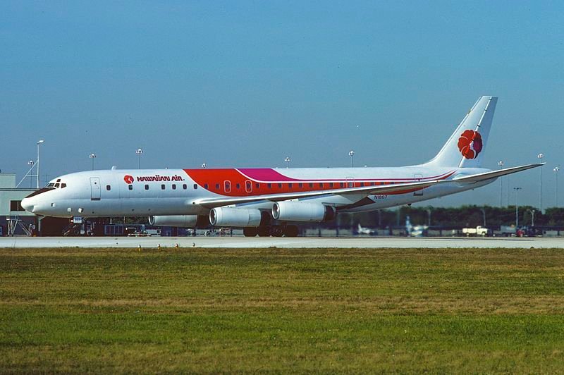 航空機・ヘリコプター Hawaiian Airlines DC-8-62FCF N1807 Premier Pacific: Hawaiian's Long-haul Adventure - YESTERDAY'S AIRLINES