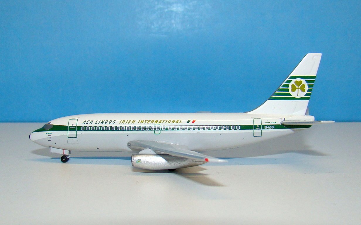 Aer Lingus Boeing 737-284 EI-ASG Aeroclassics 1:400 Scale Airliner