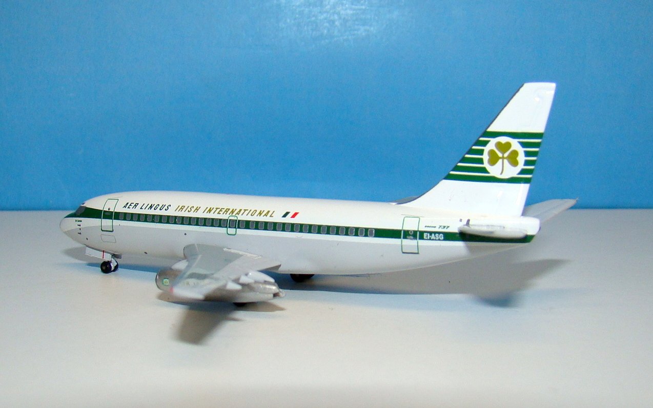 Aer Lingus Boeing 737-284 EI-ASG Aeroclassics 1:400 Scale Airliner