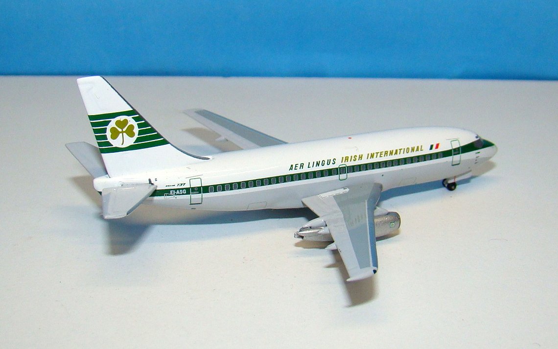 Aer Lingus Boeing 737-284 EI-ASG Aeroclassics 1:400 Scale Airliner