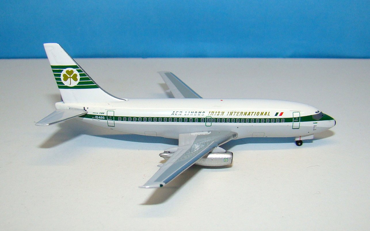 Aer Lingus Boeing 737-284 EI-ASG Aeroclassics 1:400 Scale Airliner