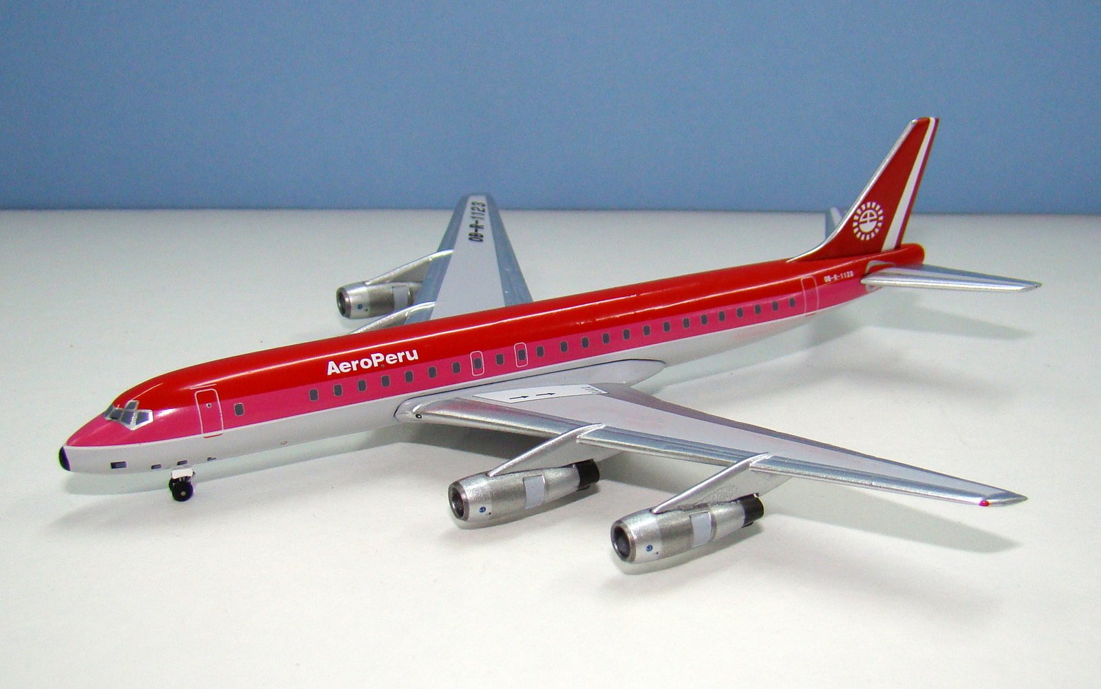 AeroPerú Douglas DC-8-51 OB-R-1123 Aeroclassics 1:400 Scale Model Airliner