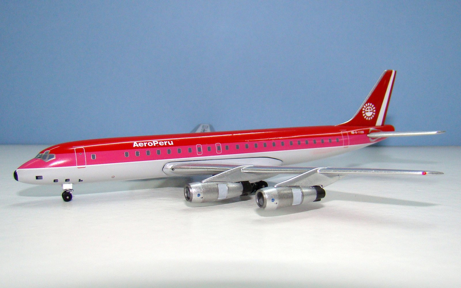 AeroPerú Douglas DC-8-51 OB-R-1123 Aeroclassics 1:400 Scale Model Airliner