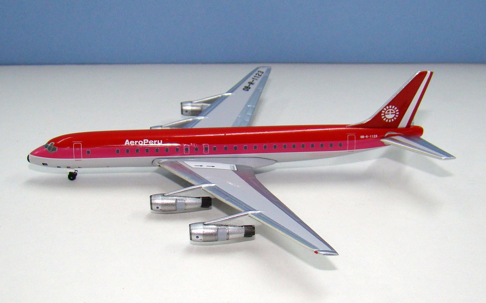AeroPerú Douglas DC-8-51 OB-R-1123 Aeroclassics 1:400 Scale Model Airliner