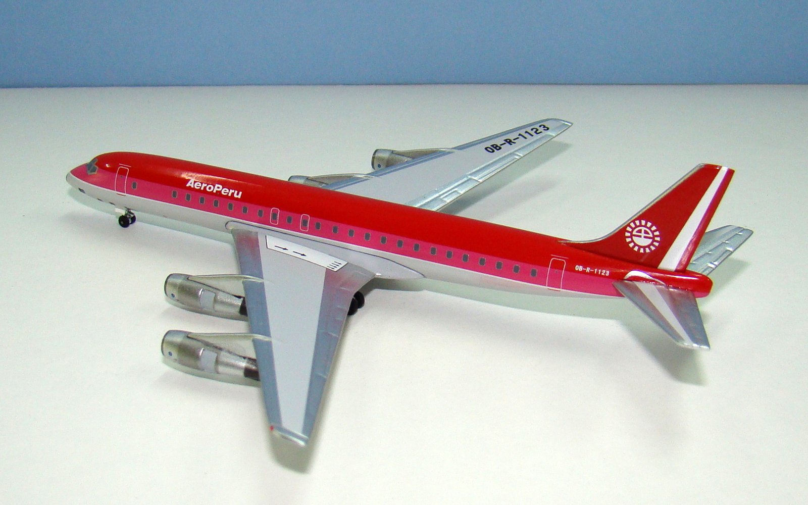 AeroPerú Douglas DC-8-51 OB-R-1123 Aeroclassics 1:400 Scale Model Airliner