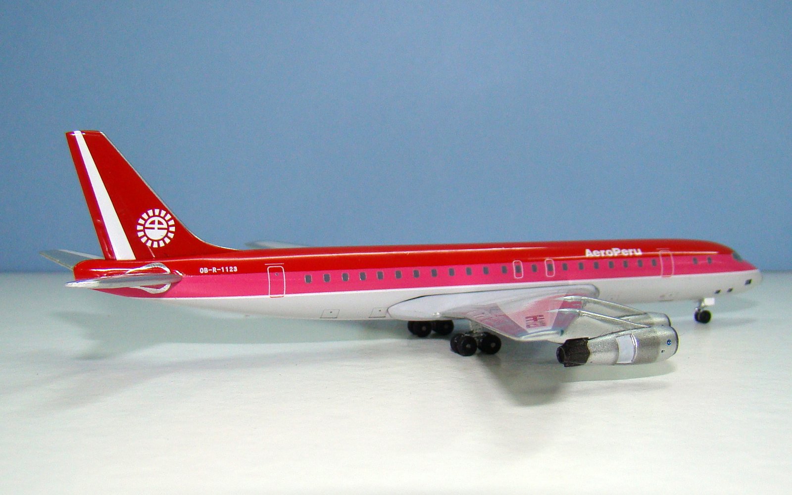AeroPerú Douglas DC-8-51 OB-R-1123 Aeroclassics 1:400 Scale Model Airliner