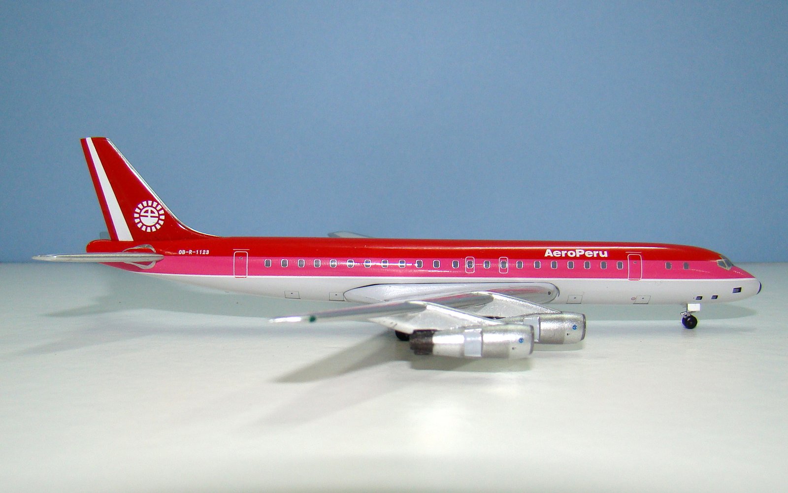 AeroPerú Douglas DC-8-51 OB-R-1123 Aeroclassics 1:400 Scale Model Airliner