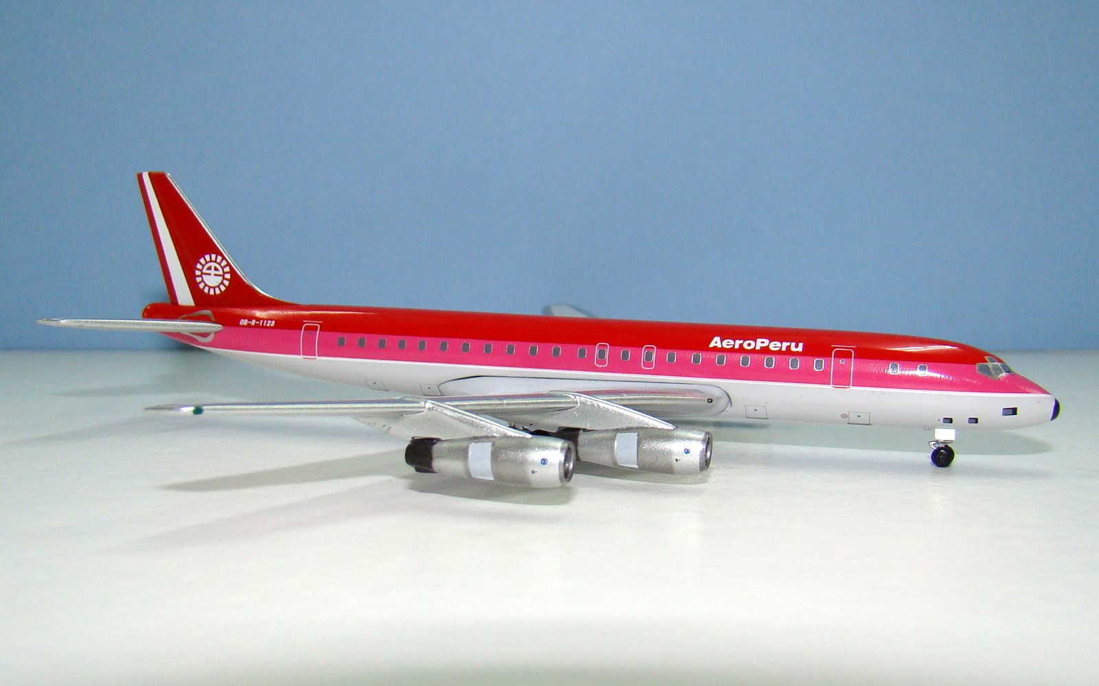 AeroPerú Douglas DC-8-51 OB-R-1123 Aeroclassics 1:400 Scale Model Airliner