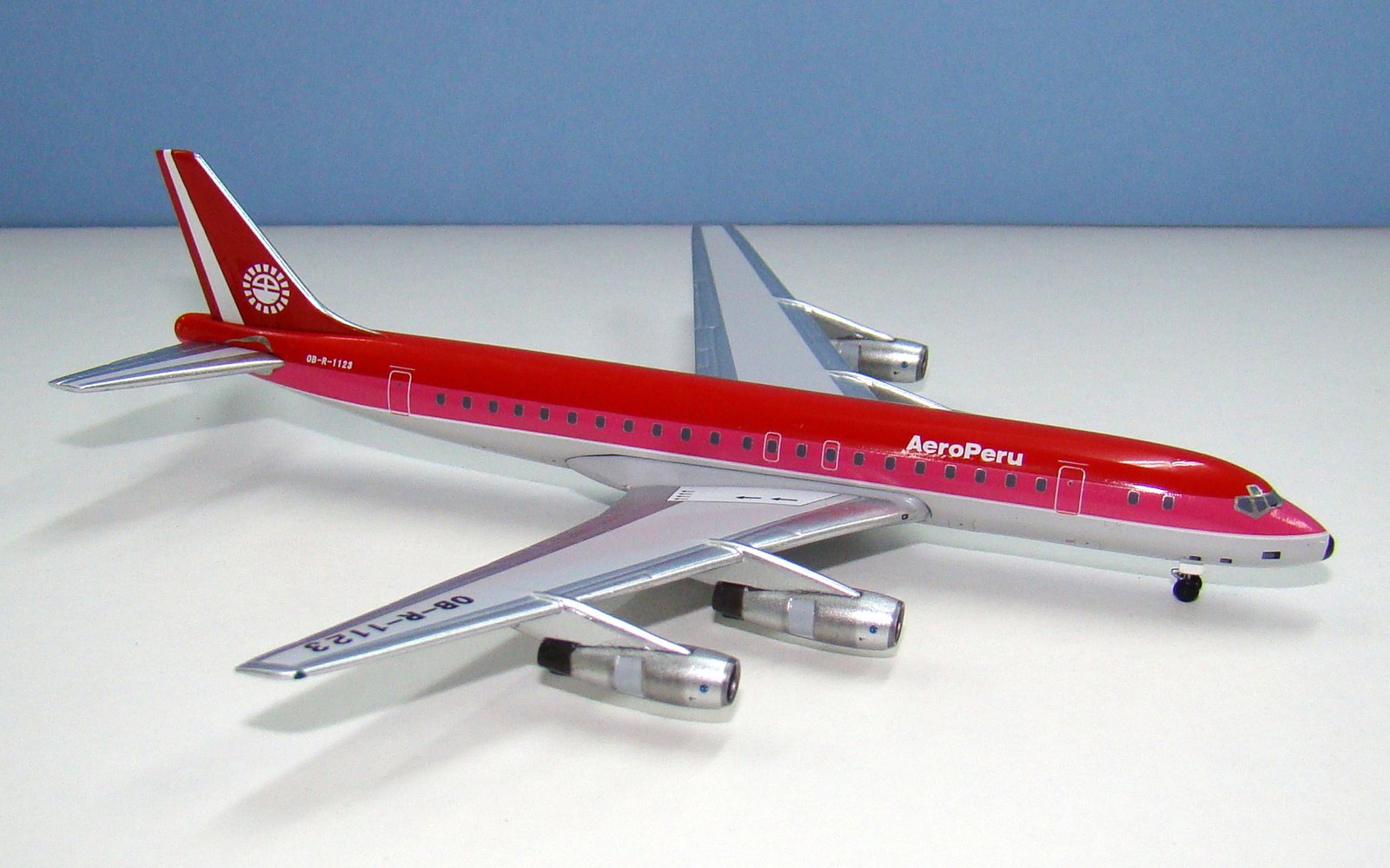 AeroPerú Douglas DC-8-51 OB-R-1123 Aeroclassics 1:400 Scale Model Airliner