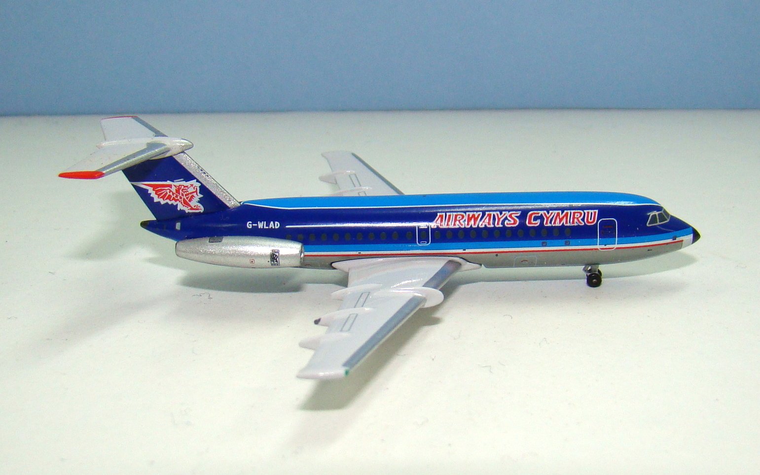 Airways International Cymru BAC One-Eleven 304AX G-WLAD Aeroclassics 1:400 Scale Model Airliner