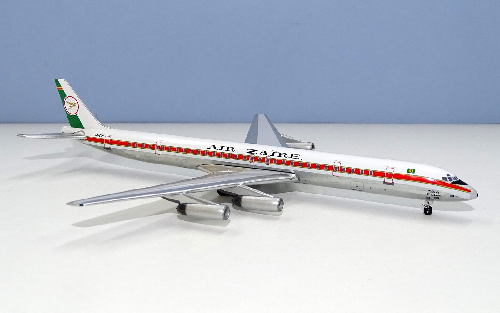 Air Zaire Douglas DC-8-63CF 9Q-CLH Aeroclassics 1:400 Scale Model Airliner