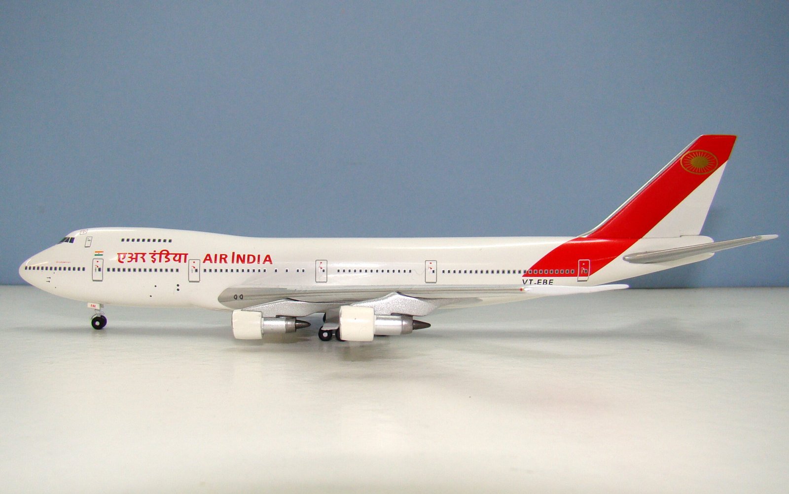 Air India Boeing 747-200B VT-EBE Aviation400 1:400 Scale Model Airliner