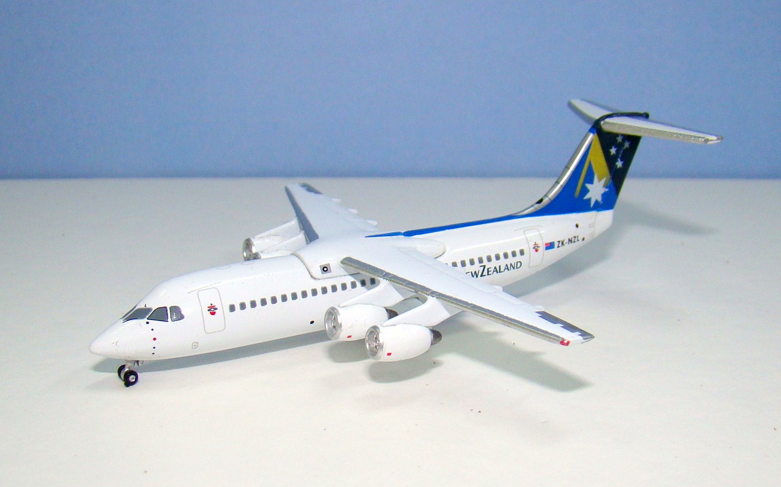 Ansett New Zealand BAE 146-300 ZK-NZL Jet-X 1:400 Scale Model Airliner