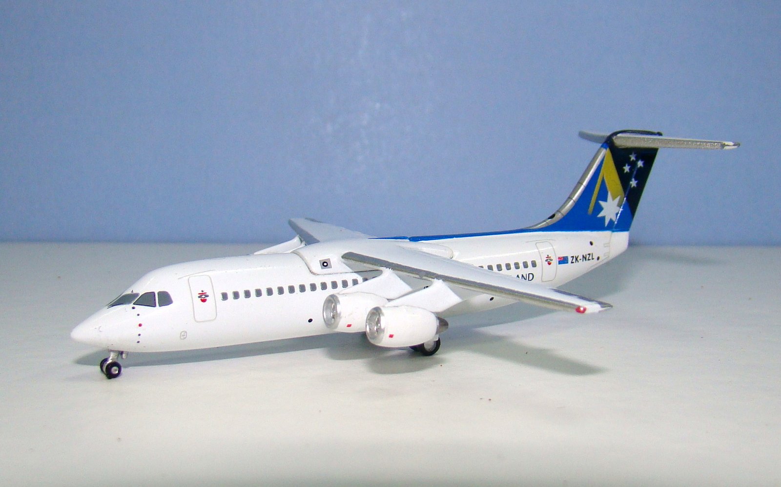 Ansett New Zealand BAE 146-300 ZK-NZL Jet-X 1:400 Scale Model Airliner