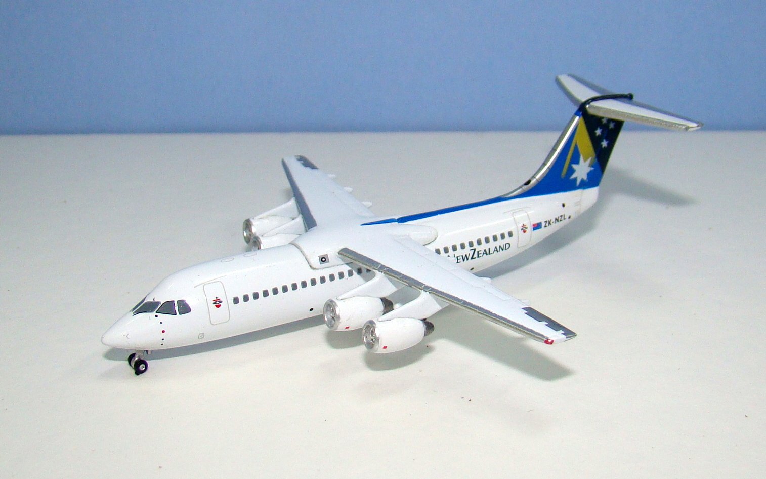 Ansett New Zealand BAE 146-300 ZK-NZL Jet-X 1:400 Scale Model Airliner