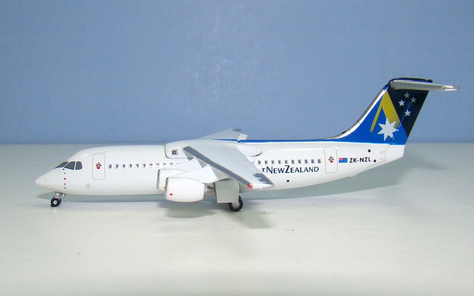 Ansett New Zealand BAE 146-300 ZK-NZL Jet-X 1:400 Scale Model Airliner