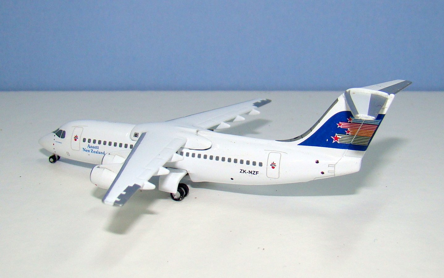 Ansett New Zealand BAE 146-300 ZK-NZF Jet-X 1:400 Scale Model Airliner