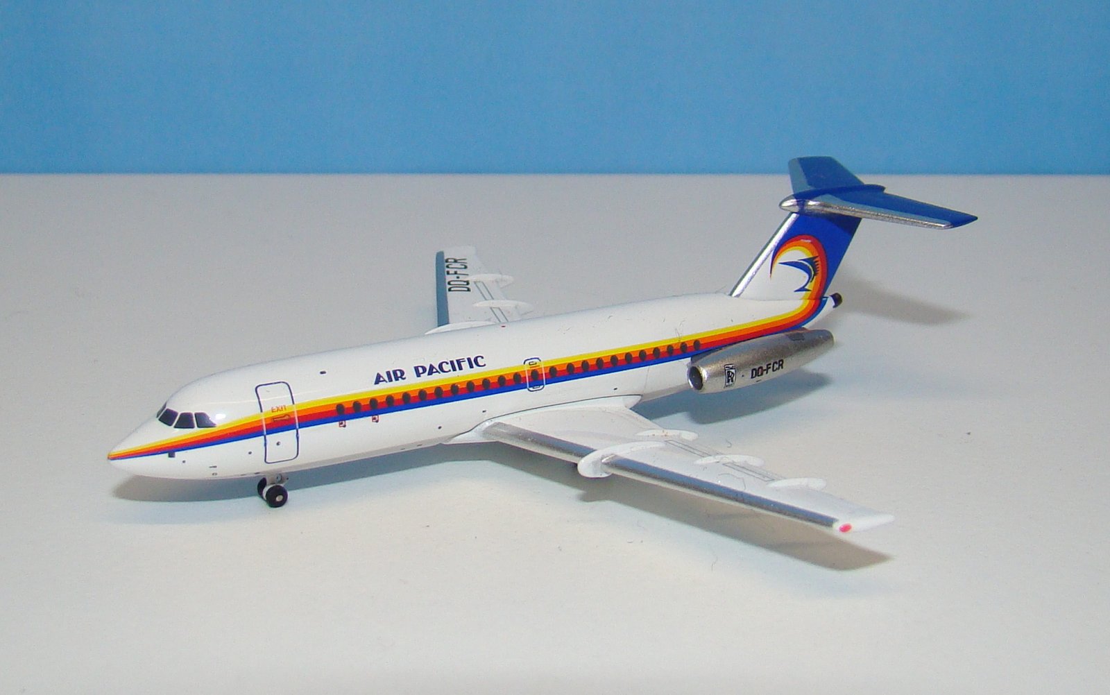 Air Pacific BAC One-Eleven 413 DQ-FCR Aeroclassics 1:400 Scale Model Airliner