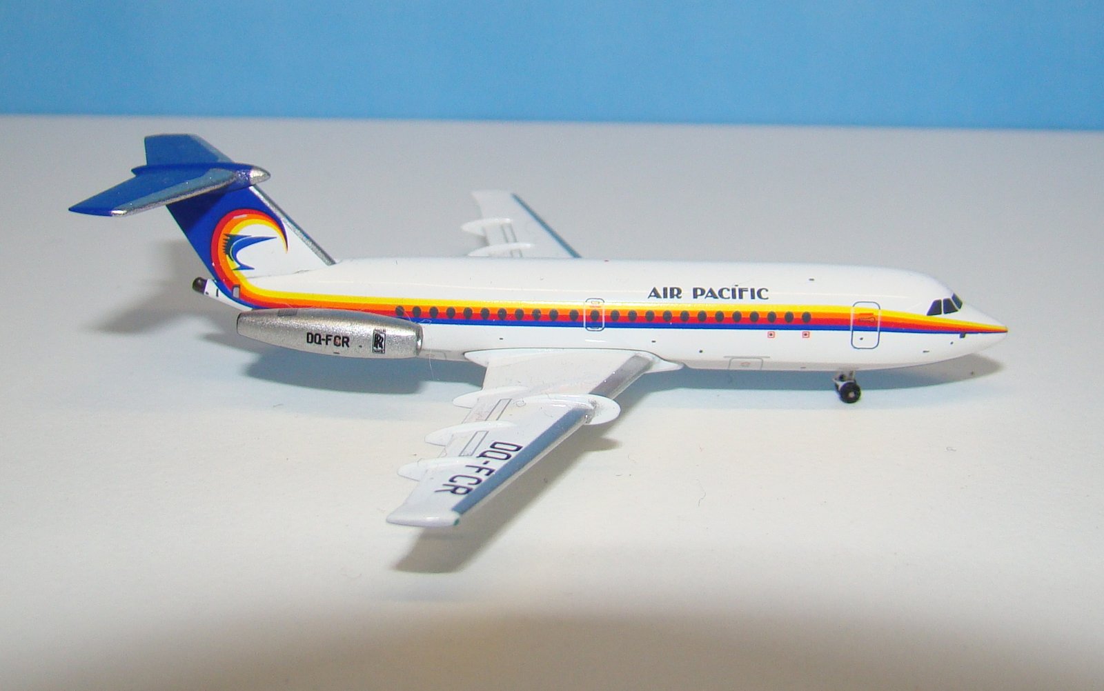 Air Pacific BAC One-Eleven 413 DQ-FCR Aeroclassics 1:400 Scale Model Airliner