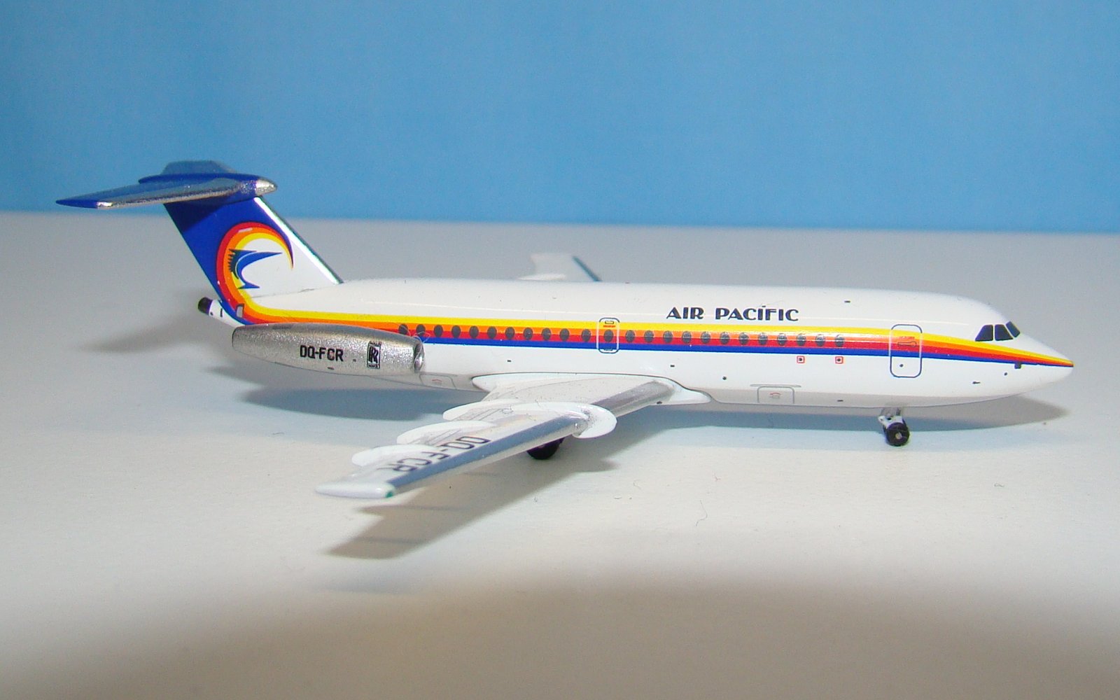 Air Pacific BAC One-Eleven 413 DQ-FCR Aeroclassics 1:400 Scale Model Airliner