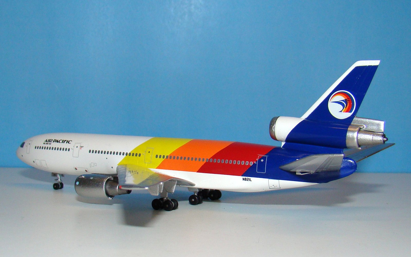 Air Pacific McDonnell Douglas DC-10-30 N821L Aeroclassics 1:400 Scale Model Airliner