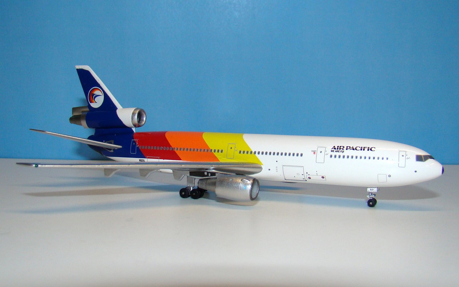 Air Pacific McDonnell Douglas DC-10-30 N821L Aeroclassics 1:400 Scale Model Airliner