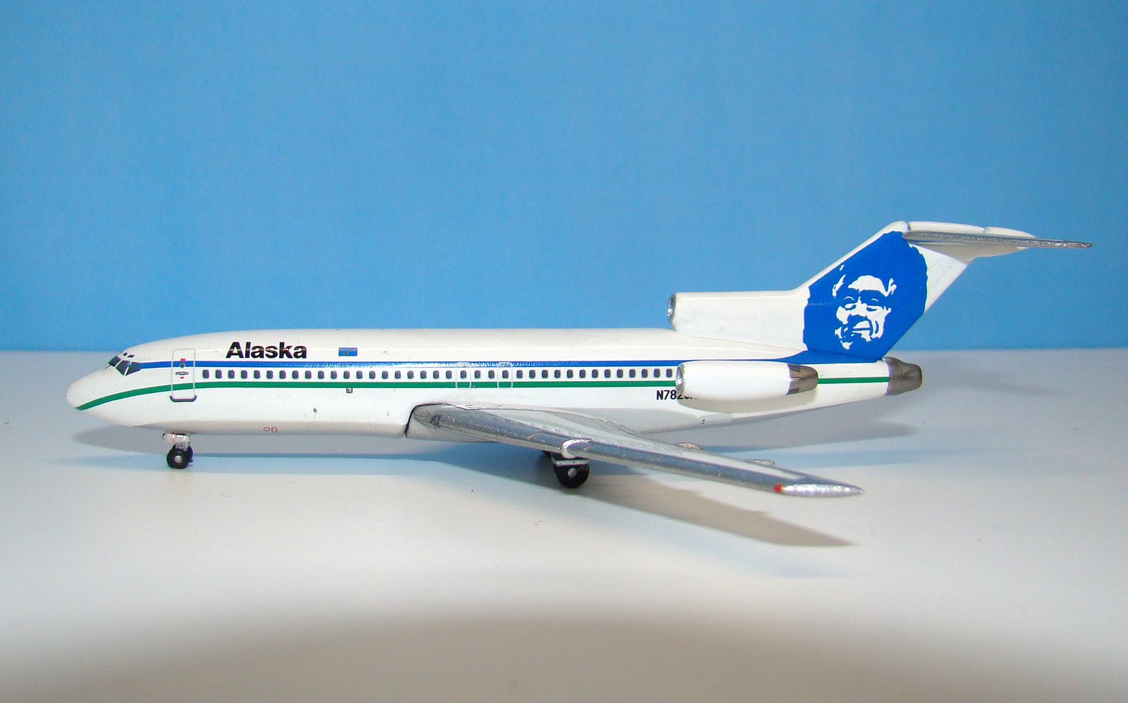 Alaska Airlines Boeing 727-116 N7829A Aeroclassics 1:400 Scale