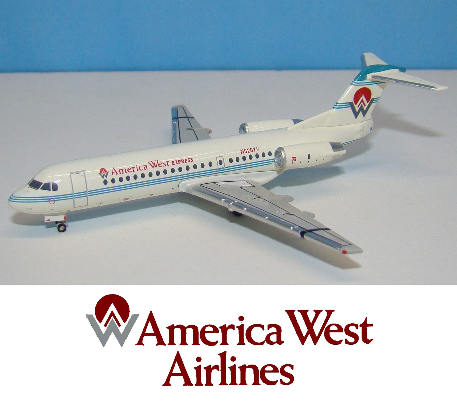 Desert Sun: Fokker 70s in the America West - YESTERDAY'S AIRLINES