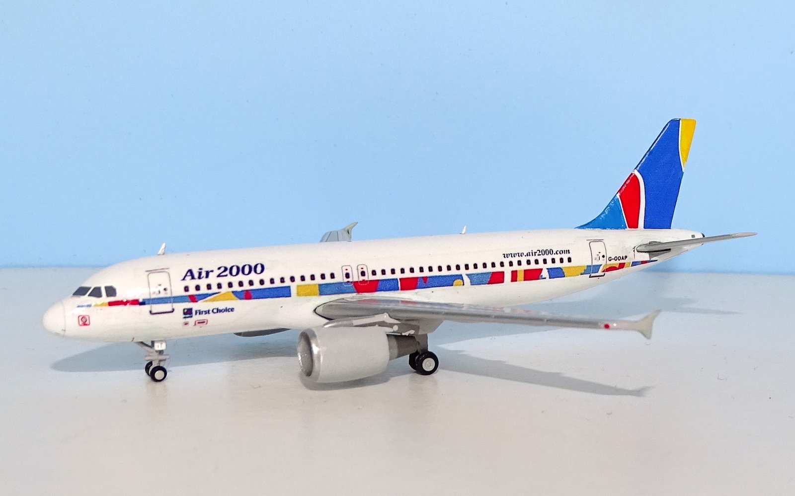 Air 2000 Airbus A320-214 G-OOAP by MLC Customs (JC Wings donor)
